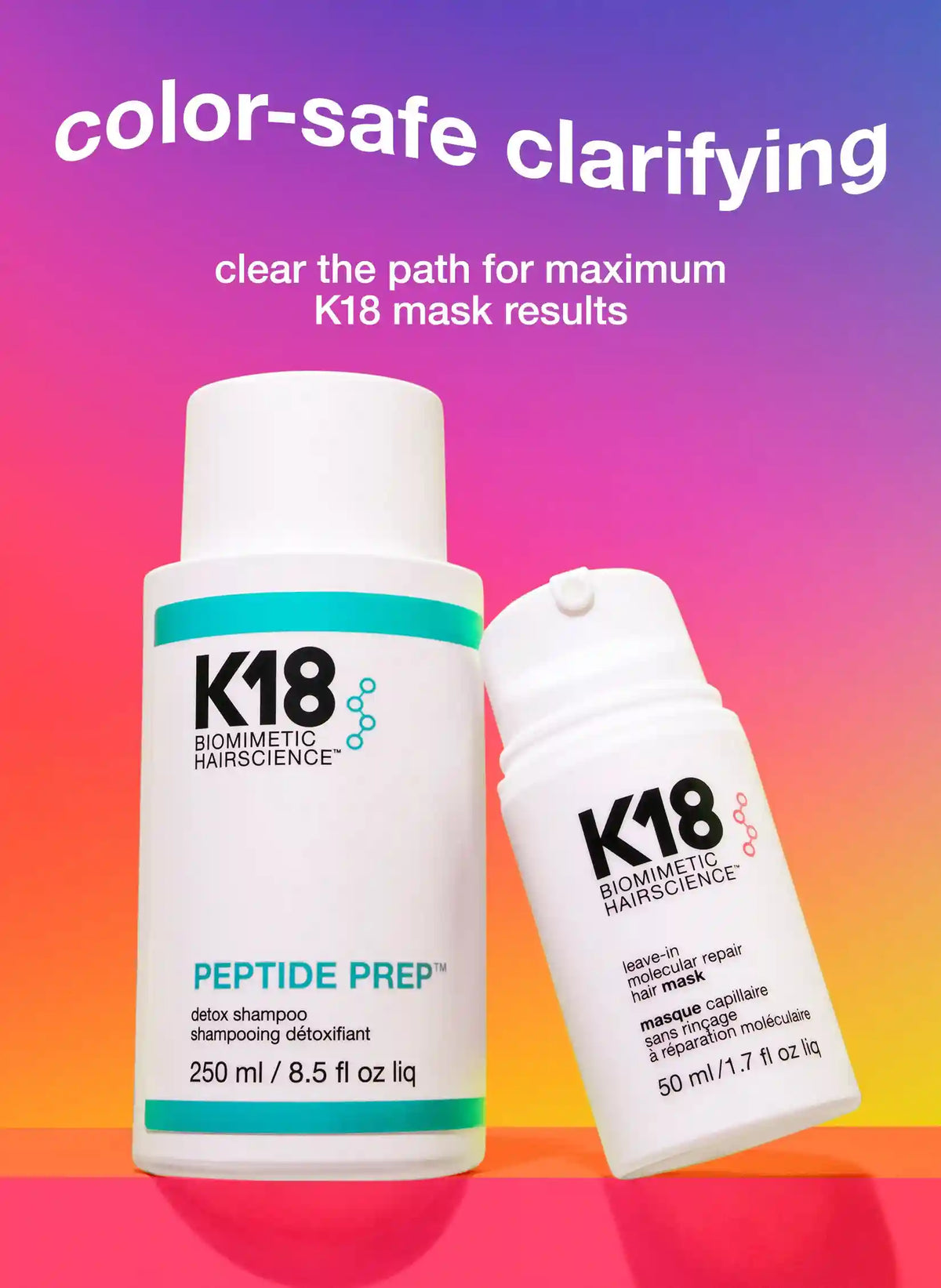 Jumbo PEPTIDE PREP™ detox shampoo