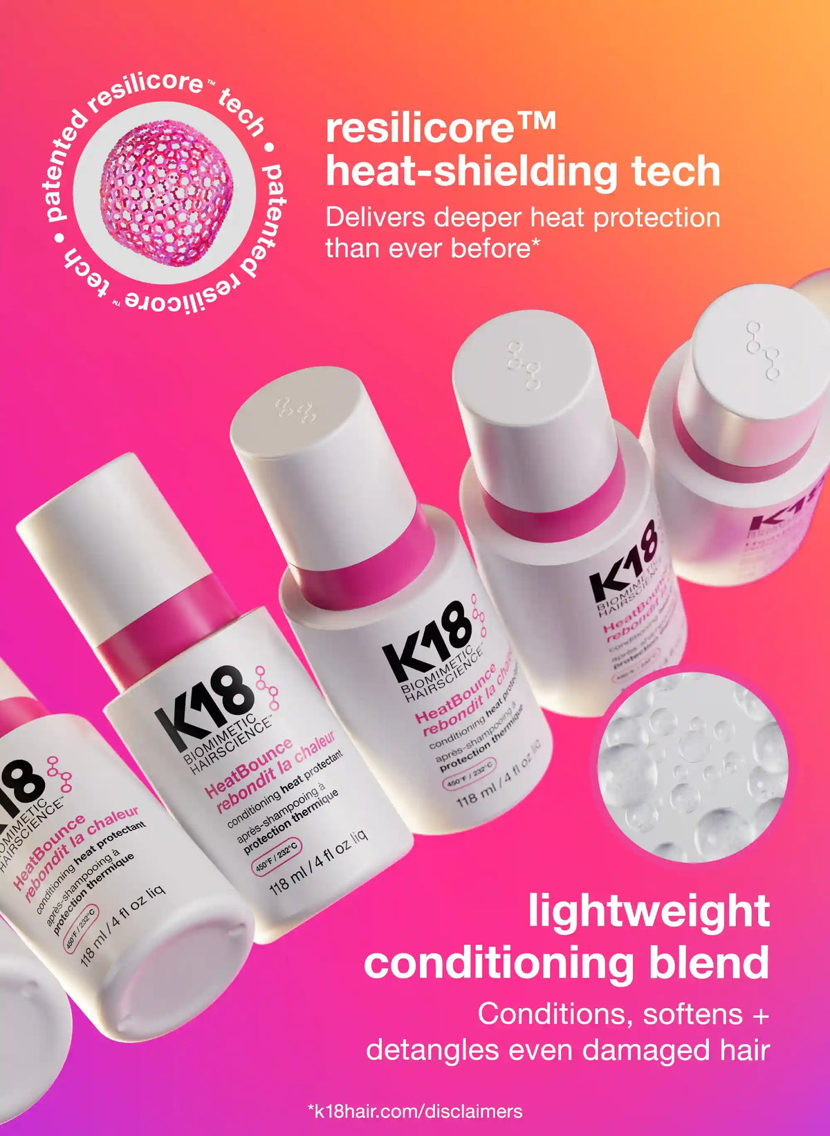 HeatBounce conditioning heat protectant 4oz